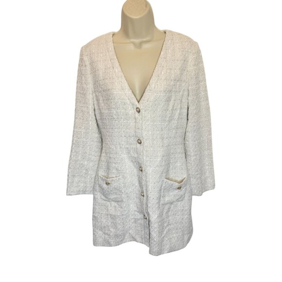 Sau lee Audrey Dress Ivory NWT - Size 8 - Picture 2 of 9